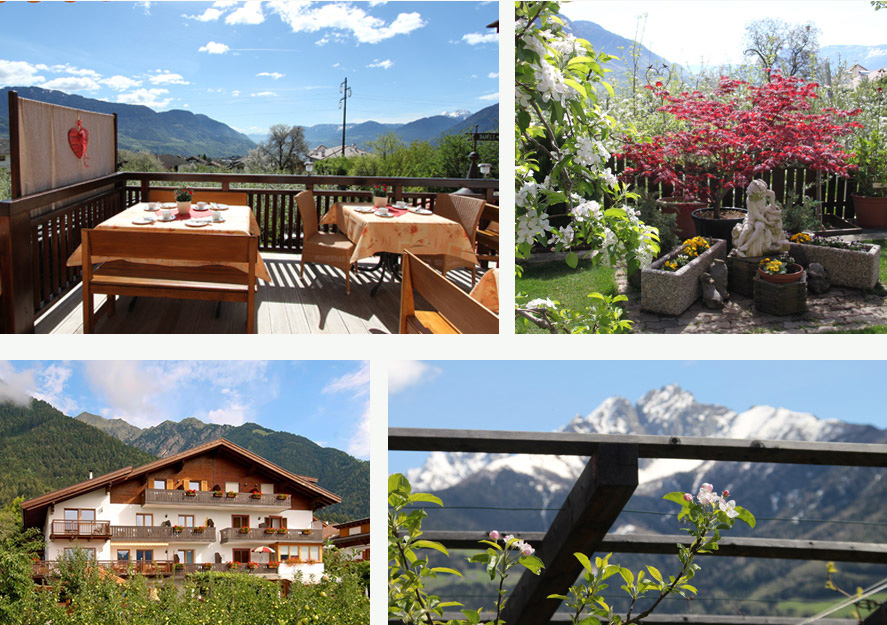 Ihre Unterkunft in Dorf Tirol: Gästehaus mit Frühstück im Ortswies 36