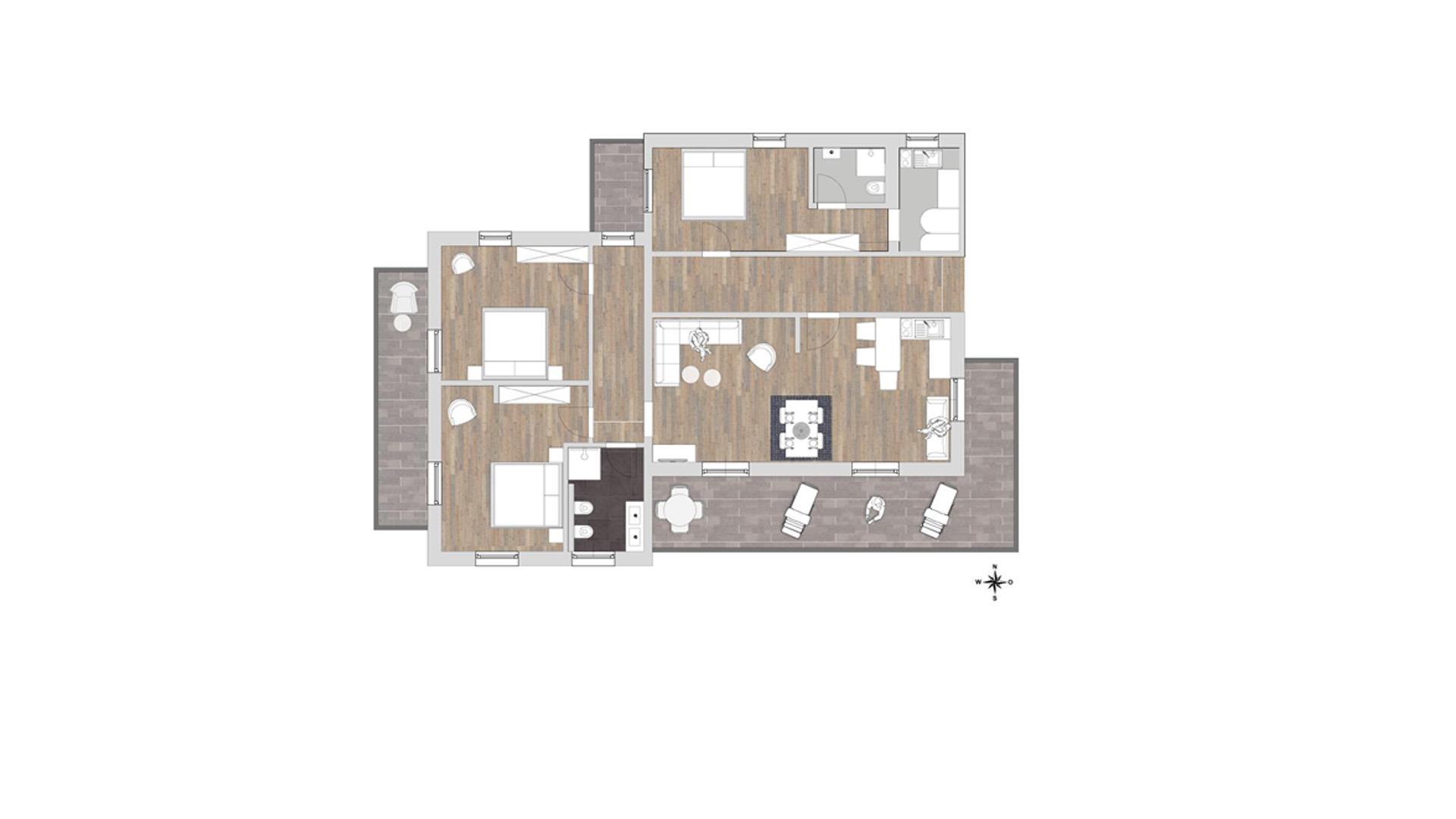 Apartments Gamper fc5f4b387d1980db862b125fcb5098fe