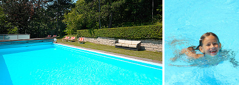 Schwimmbad Dorf Tirol